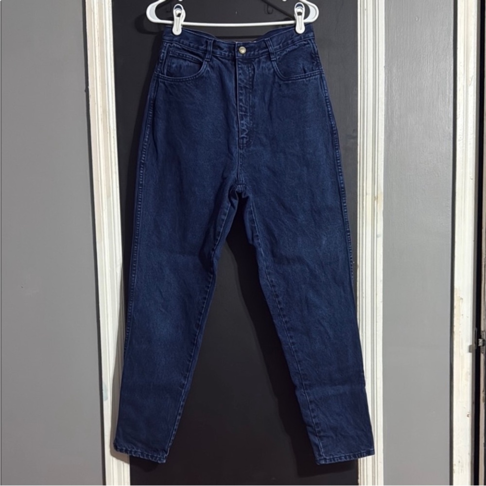 bill blass 90s Indigo Mom Jeans Vintage Size: 12 Inseam: 29.5”
